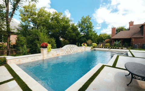 Geometric Swimming Pool - Pulliam Pools.