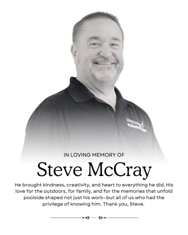 Today, we honor the life and legacy of our dear friend and teammate, Steve McCray.

Steve grew up in West Fort Worth, where some of his most cherished memories were made in backyards filled with laughter, family, and the joy of a pool on a hot Texas day.

He dedicated his career to bringing those moments to life for others—transforming backyards into places where memories are made.

Thank you, Steve, for the heart you put into every project, and for the warmth and kindness you shared with everyone you met. You will be deeply missed. 💙