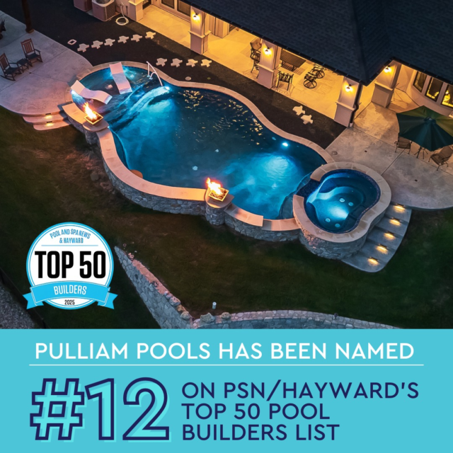 We’re honored to share that Pulliam Pools has been ranked #12 in the nation on @poolspanews 2025 Top 50 Builders list! 🇺🇸

Founded in 1916, our legacy has always been built on quality, innovation, and community. This recognition is a testament to the trust our clients place in us and the dedication of our incredible team.

To the families in our hometown and beyond: thank you for letting us be part of your story. Here’s to continuing to build dreams — right here in Texas. 💙

#PulliamPools #Top50Builders #TexasBuilt #FortWorthProud #PoolIndustryLeaders #Since1916